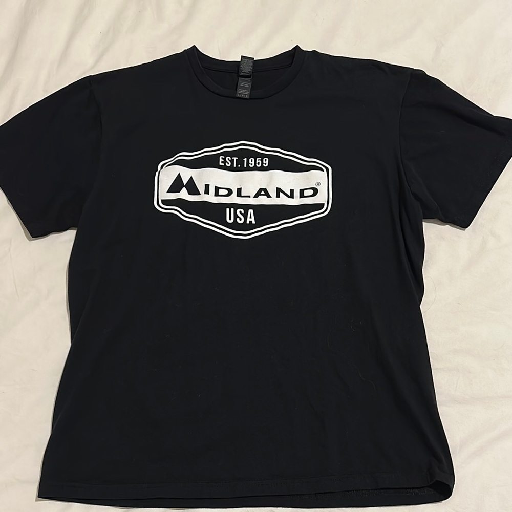 Midland Radio T-Shirt - Black - L